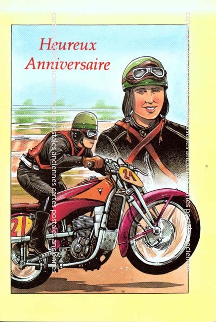 Cartes postales anciennes > CARTES POSTALES > carte postale ancienne > cartes-postales-ancienne.com Anniversaire