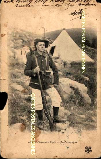 Cartes postales anciennes > CARTES POSTALES > carte postale ancienne > cartes-postales-ancienne.com Militaire