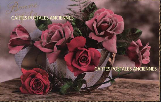 Cartes postales anciennes > CARTES POSTALES > carte postale ancienne > cartes-postales-ancienne.com Fleurs