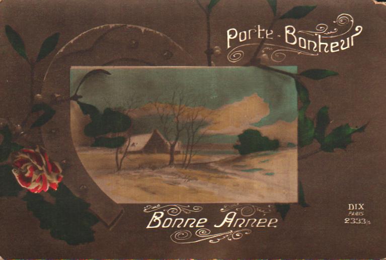 Cartes postales anciennes > CARTES POSTALES > carte postale ancienne > cartes-postales-ancienne.com Nouvelle annee Bonne annee