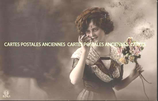 Cartes postales anciennes > CARTES POSTALES > carte postale ancienne > cartes-postales-ancienne.com Femme