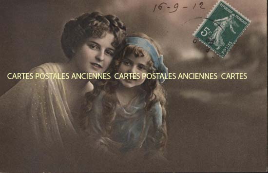 Cartes postales anciennes > CARTES POSTALES > carte postale ancienne > cartes-postales-ancienne.com Femme Femme et enfants