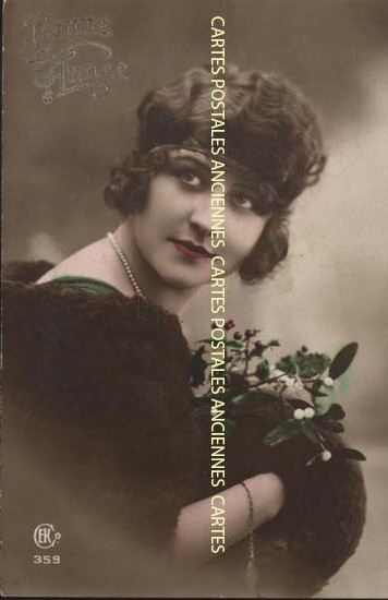 Cartes postales anciennes > CARTES POSTALES > carte postale ancienne > cartes-postales-ancienne.com Nouvelle annee Bonne annee