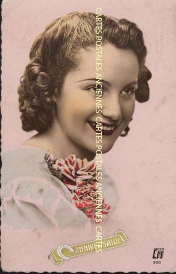 Cartes postales anciennes > CARTES POSTALES > carte postale ancienne > cartes-postales-ancienne.com Anniversaire Humour
