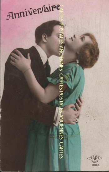 Cartes postales anciennes > CARTES POSTALES > carte postale ancienne > cartes-postales-ancienne.com Anniversaire Humour