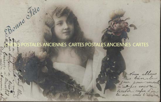 Cartes postales anciennes > CARTES POSTALES > carte postale ancienne > cartes-postales-ancienne.com Bonne fete Suite