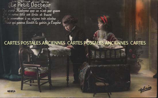 Cartes postales anciennes > CARTES POSTALES > carte postale ancienne > cartes-postales-ancienne.com Divers Le petit docteur
