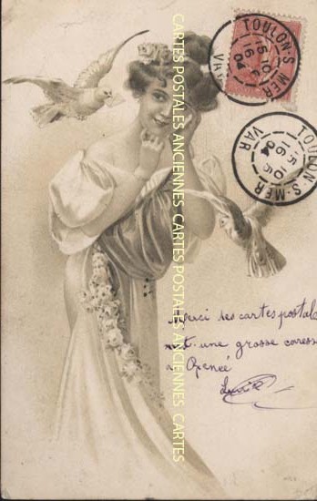 Cartes postales anciennes > CARTES POSTALES > carte postale ancienne > cartes-postales-ancienne.com Femme