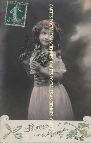 Cartes postales anciennes > CARTES POSTALES > carte postale ancienne > cartes-postales-ancienne.com Nouvelle annee Bonne annee
