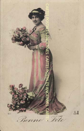 Cartes postales anciennes > CARTES POSTALES > carte postale ancienne > cartes-postales-ancienne.com Bonne fete Suite