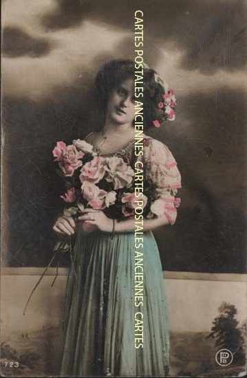 Cartes postales anciennes > CARTES POSTALES > carte postale ancienne > cartes-postales-ancienne.com Femme