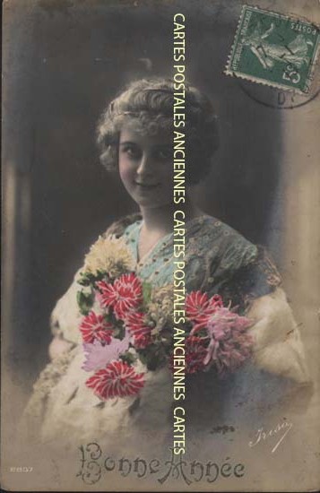 Cartes postales anciennes > CARTES POSTALES > carte postale ancienne > cartes-postales-ancienne.com Nouvelle annee Bonne annee