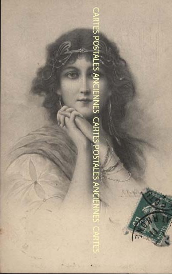 Cartes postales anciennes > CARTES POSTALES > carte postale ancienne > cartes-postales-ancienne.com Femme