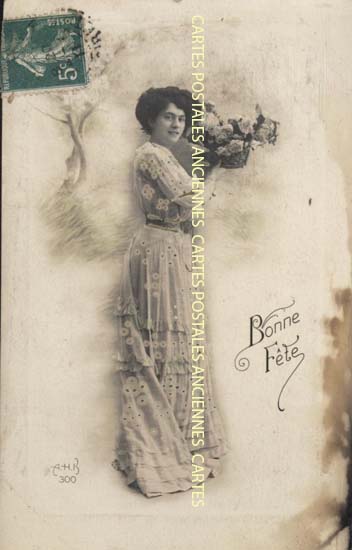 Cartes postales anciennes > CARTES POSTALES > carte postale ancienne > cartes-postales-ancienne.com Bonne fete Suite