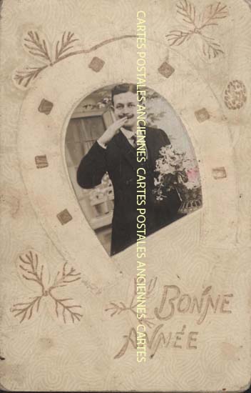 Cartes postales anciennes > CARTES POSTALES > carte postale ancienne > cartes-postales-ancienne.com Nouvelle annee Bonne annee
