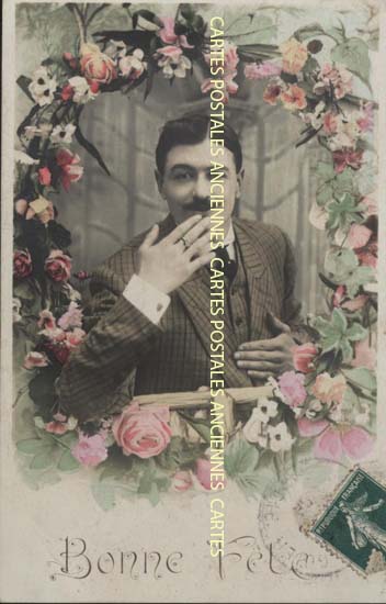 Cartes postales anciennes > CARTES POSTALES > carte postale ancienne > cartes-postales-ancienne.com Bonne fete Suite