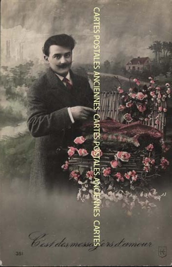 Cartes postales anciennes > CARTES POSTALES > carte postale ancienne > cartes-postales-ancienne.com 1er avril Suite