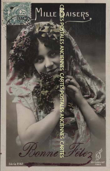 Cartes postales anciennes > CARTES POSTALES > carte postale ancienne > cartes-postales-ancienne.com Bonne fete Suite