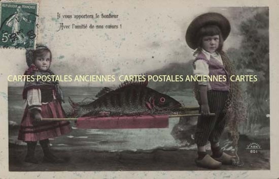 Cartes postales anciennes > CARTES POSTALES > carte postale ancienne > cartes-postales-ancienne.com 1er avril Suite