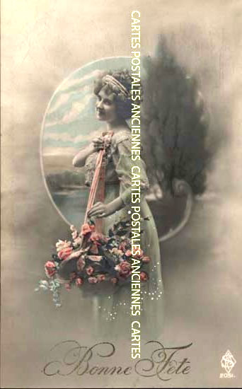 Cartes postales anciennes > CARTES POSTALES > carte postale ancienne > cartes-postales-ancienne.com Bonne fete Suite