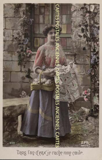 Cartes postales anciennes > CARTES POSTALES > carte postale ancienne > cartes-postales-ancienne.com Femme