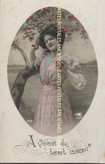 Cartes postales anciennes > CARTES POSTALES > carte postale ancienne > cartes-postales-ancienne.com Femme