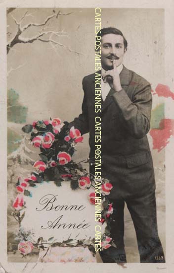 Cartes postales anciennes > CARTES POSTALES > carte postale ancienne > cartes-postales-ancienne.com Nouvelle annee Bonne annee