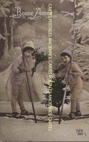 Cartes postales anciennes > CARTES POSTALES > carte postale ancienne > cartes-postales-ancienne.com Nouvelle annee Bonne annee