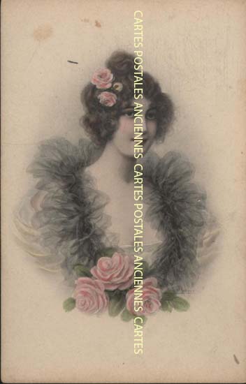 Cartes postales anciennes > CARTES POSTALES > carte postale ancienne > cartes-postales-ancienne.com Femme