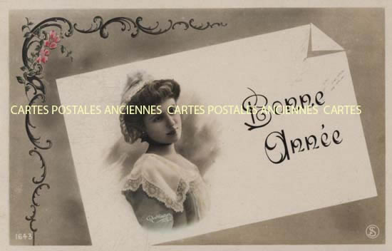 Cartes postales anciennes > CARTES POSTALES > carte postale ancienne > cartes-postales-ancienne.com Nouvelle annee Bonne annee