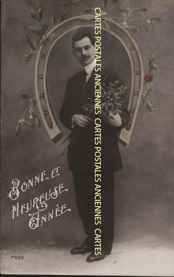 Cartes postales anciennes > CARTES POSTALES > carte postale ancienne > cartes-postales-ancienne.com Nouvelle annee Bonne annee