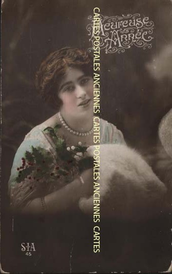 Cartes postales anciennes > CARTES POSTALES > carte postale ancienne > cartes-postales-ancienne.com Nouvelle annee Bonne annee