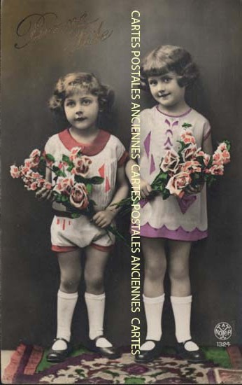 Cartes postales anciennes > CARTES POSTALES > carte postale ancienne > cartes-postales-ancienne.com Bonne fete Suite
