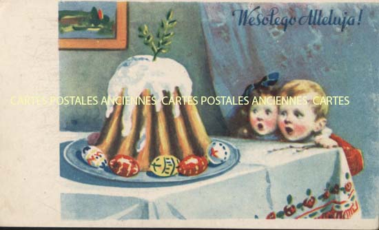 Cartes postales anciennes > CARTES POSTALES > carte postale ancienne > cartes-postales-ancienne.com Paques Joyeuses paques