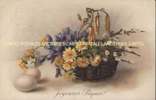 Cartes postales anciennes > CARTES POSTALES > carte postale ancienne > cartes-postales-ancienne.com Fleurs avec vase