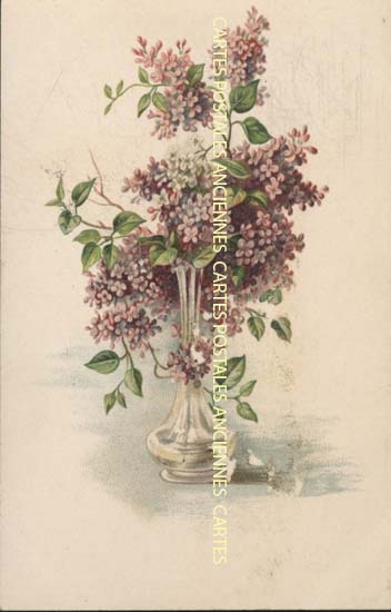 Cartes postales anciennes > CARTES POSTALES > carte postale ancienne > cartes-postales-ancienne.com Fleurs avec vase