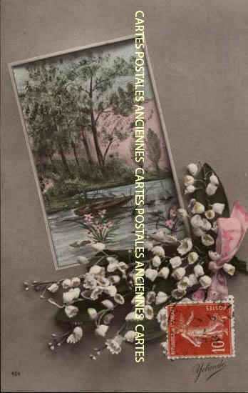 Cartes postales anciennes > CARTES POSTALES > carte postale ancienne > cartes-postales-ancienne.com Fleurs