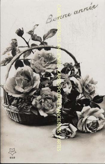 Cartes postales anciennes > CARTES POSTALES > carte postale ancienne > cartes-postales-ancienne.com Fleurs avec vase