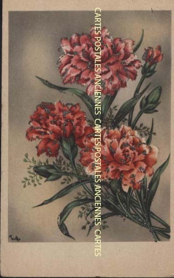 Cartes postales anciennes > CARTES POSTALES > carte postale ancienne > cartes-postales-ancienne.com Fleurs