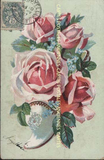 Cartes postales anciennes > CARTES POSTALES > carte postale ancienne > cartes-postales-ancienne.com Fleurs