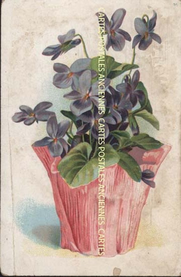 Cartes postales anciennes > CARTES POSTALES > carte postale ancienne > cartes-postales-ancienne.com Fleurs avec vase