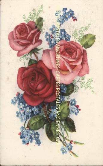 Cartes postales anciennes > CARTES POSTALES > carte postale ancienne > cartes-postales-ancienne.com Fleurs