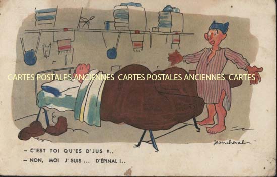 Cartes postales anciennes > CARTES POSTALES > carte postale ancienne > cartes-postales-ancienne.com Militaire Humour