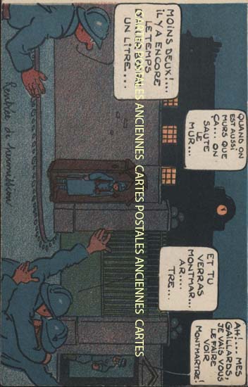 Cartes postales anciennes > CARTES POSTALES > carte postale ancienne > cartes-postales-ancienne.com Militaire Humour
