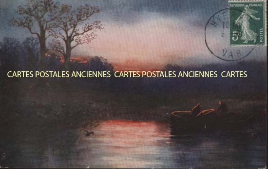 Cartes postales anciennes > CARTES POSTALES > carte postale ancienne > cartes-postales-ancienne.com Mer Pecheurs Hyeres