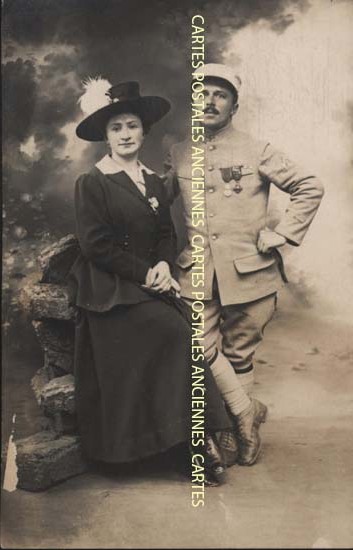 Cartes postales anciennes > CARTES POSTALES > carte postale ancienne > cartes-postales-ancienne.com Militaire Photos militaire