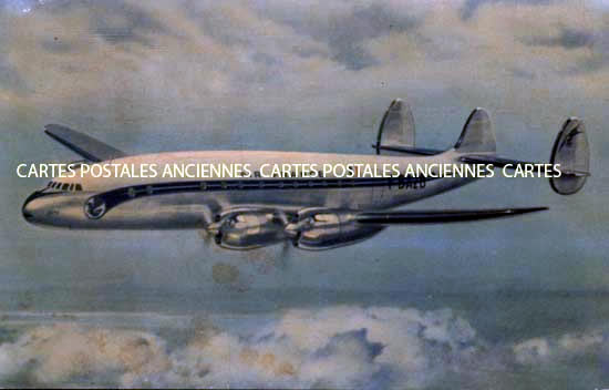 Cartes postales anciennes > CARTES POSTALES > carte postale ancienne > cartes-postales-ancienne.com Humour Aviation Avion air france