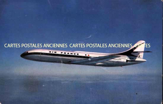 Cartes postales anciennes > CARTES POSTALES > carte postale ancienne > cartes-postales-ancienne.com Humour Aviation Avion air france