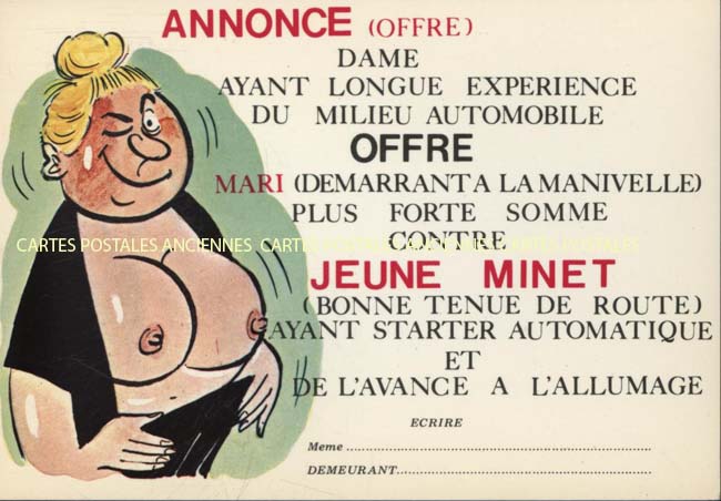 Cartes postales anciennes > CARTES POSTALES > carte postale ancienne > cartes-postales-ancienne.com Humour