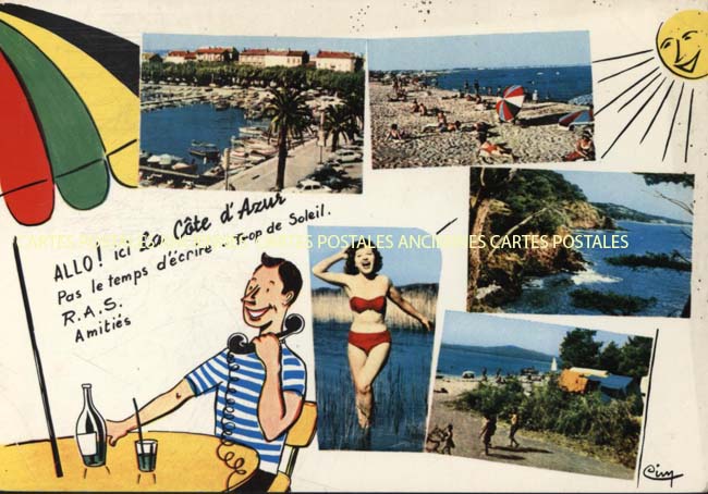 Cartes postales anciennes > CARTES POSTALES > carte postale ancienne > cartes-postales-ancienne.com Provence alpes cote d'azur Var Sainte Maxime